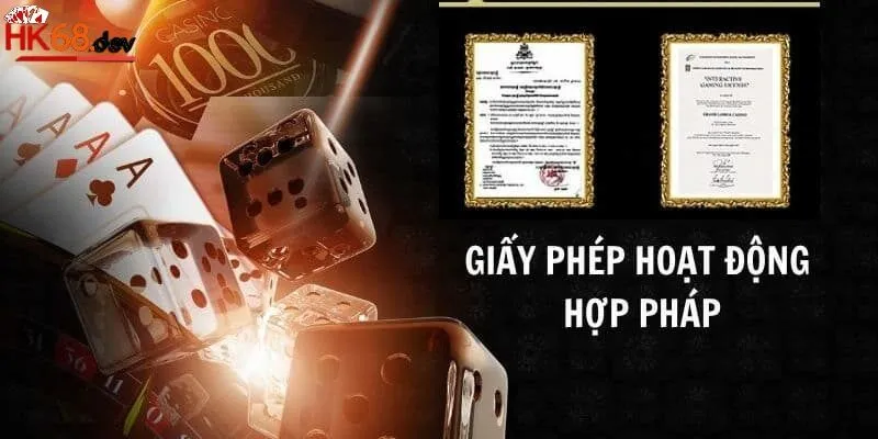 Tổng hợp các loại giấy phép hoạt động của cổng game 2025